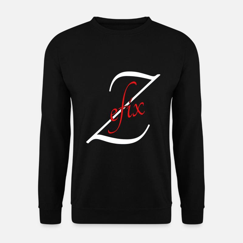 Zefix - Unisex Pullover - Schwarz