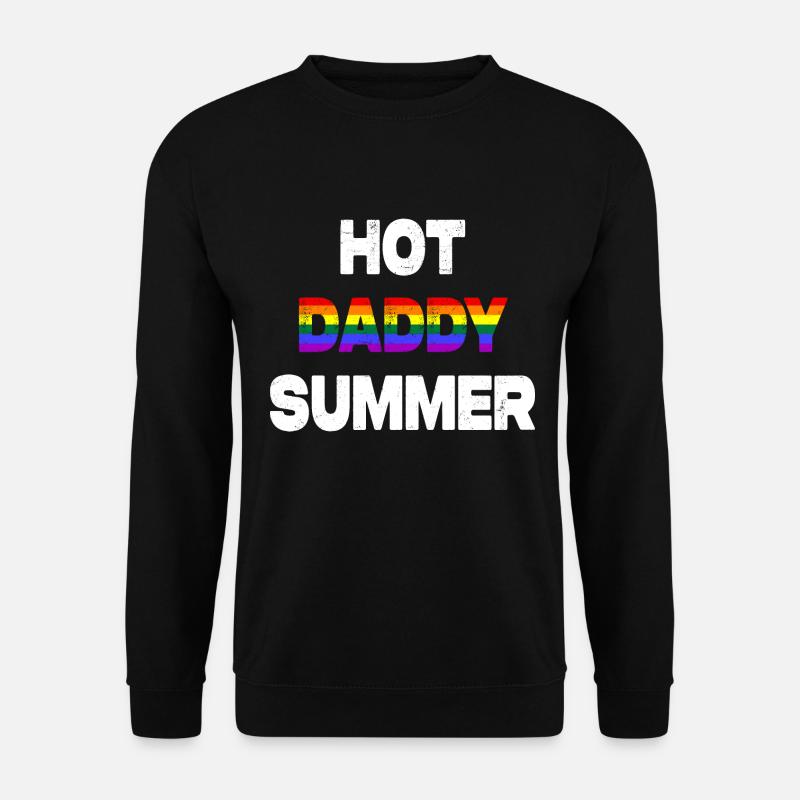 Hot Daddy Summer - Sweat-shirt Unisexe - noir