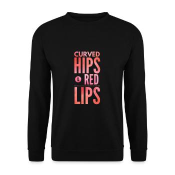 Funny Sayings Humor Citation Cool Cadeau drôle - Sweat-shirt Unisexe - noir - Devant - Alina (178cm) & Michal (187cm)