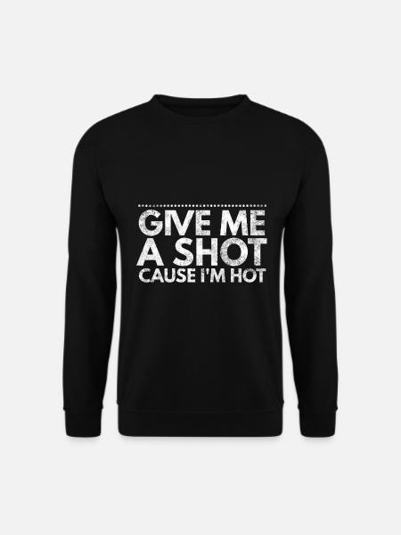 Lustige Sprüche Humor Zitat Coole Sprüche Geschenk - Unisex Pullover - Schwarz