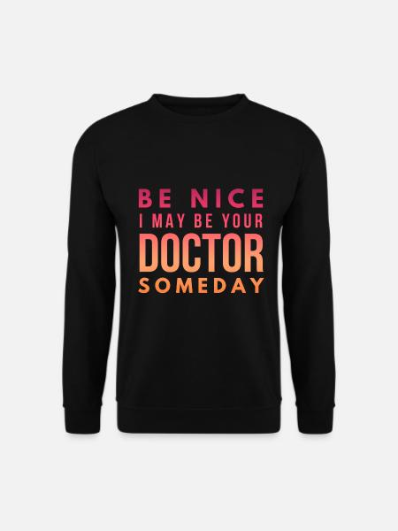 Seringue Docteur Docteur En Médecine - Sweat-shirt Unisexe - noir