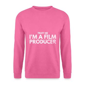 Acteur producteur de film film cadeau 3 - Sweat-shirt Unisexe - rose - Devant