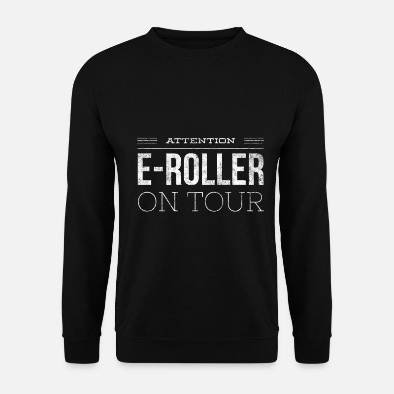 Escooter E-Roller Scoot Geschenk 1 - Unisex Pullover - Schwarz