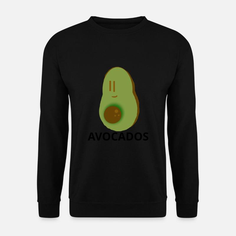 AVOCADO - Unisex Pullover - Schwarz