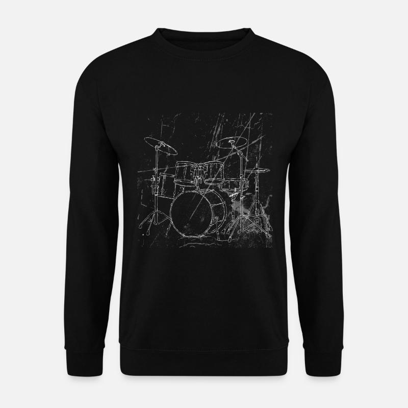 DRUMMER DRUMMER - Sweat-shirt Unisexe - noir