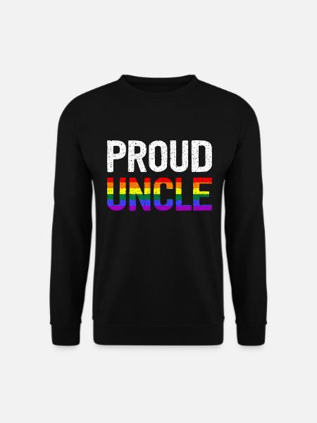 Proud Uncle - Unisex Sweatshirt - black