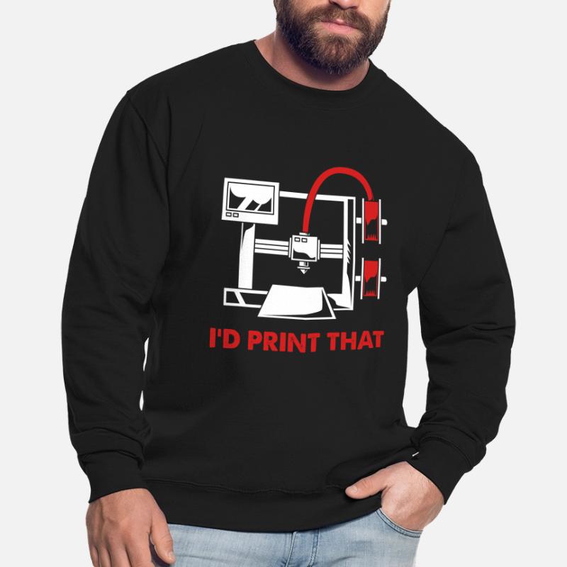 Impression 3D Impression Prototype Sweat-shirt Unisexe