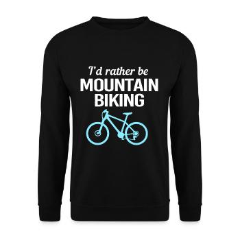 VTT VTT VTT - Sweat-shirt Unisexe - noir - Devant - Alina (178cm) & Michal (187cm)
