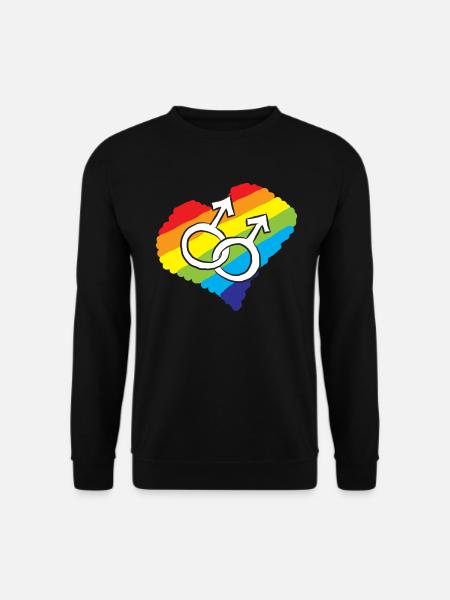 Gay - Unisex Pullover - Schwarz