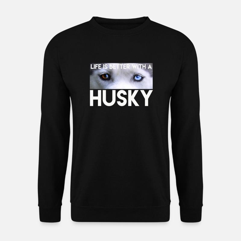 Husky - Unisex Sweatshirt - black