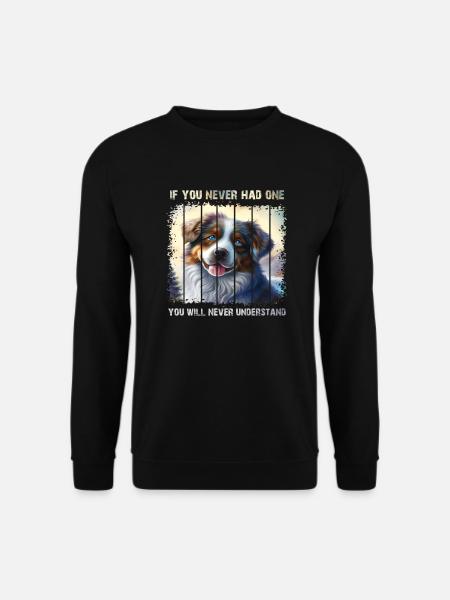 Australian Shepherd - Unisex Sweatshirt - black