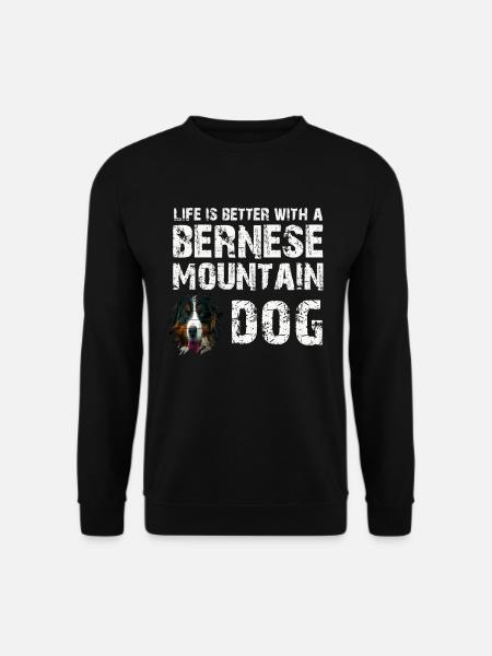 Bouvier bernois - Sweat-shirt Unisexe - noir