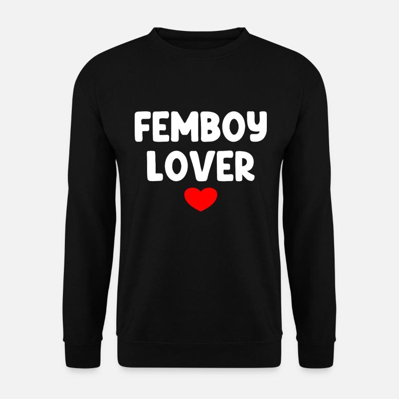 Femboy Lover - Unisex Sweatshirt - black