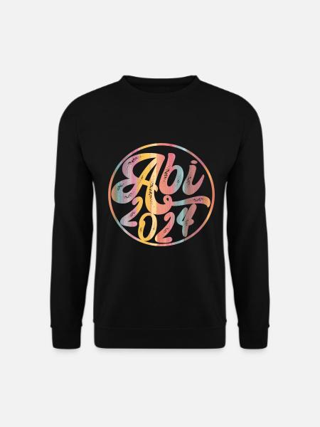 Abitur Junge Mädchen Abi Abitur 2024 Abschluss - Unisex Pullover - Schwarz