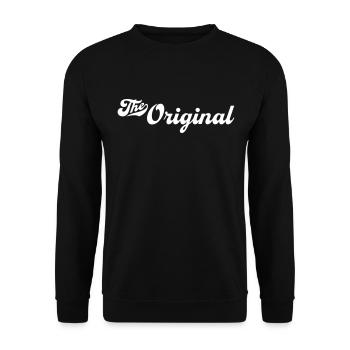 The Original - Unisex Sweatshirt - black - Front - Alina (178cm) & Michal (187cm)