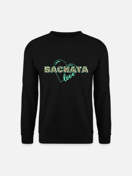Bachata Love Animal Print - Unisex Pullover - Schwarz