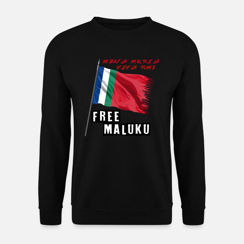 Moluques libres - Sweat-shirt Unisexe - noir