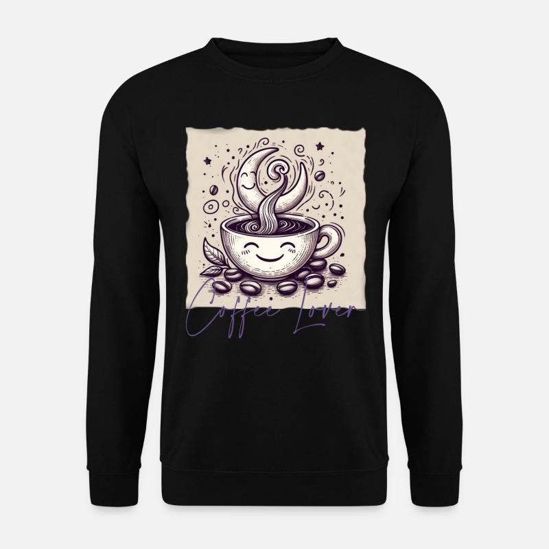 Coffee - Unisex Pullover - Schwarz