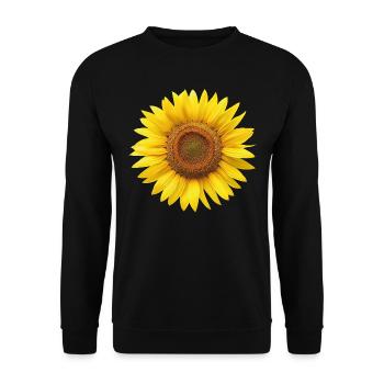 Sunflower - Unisex Sweatshirt - black - Front - Alina (178cm) & Michal (187cm)