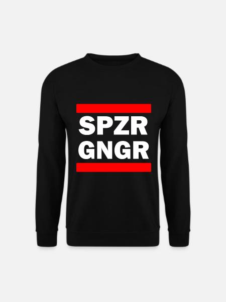Spaziergänger Spruch SPZR GNG für Spaziergang - Unisex Pullover - Schwarz