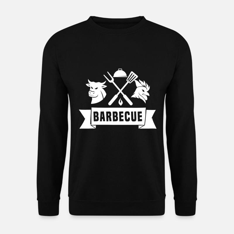 Barbecue - Unisex Pullover - Schwarz