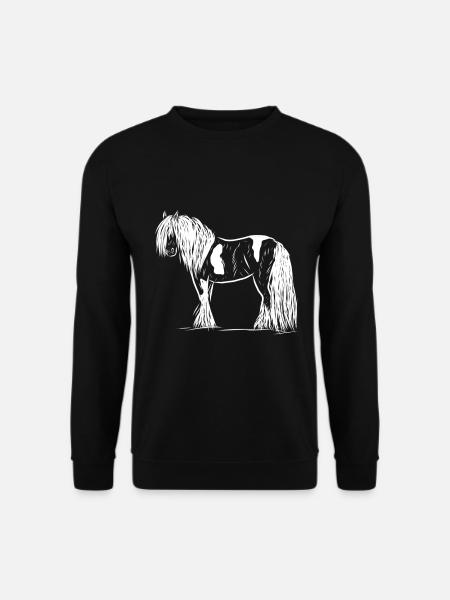 cheval - Sweat-shirt Unisexe - noir