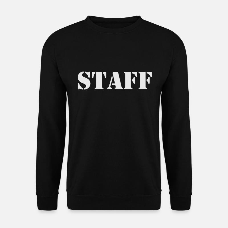 STAFF - Unisex Sweatshirt - black