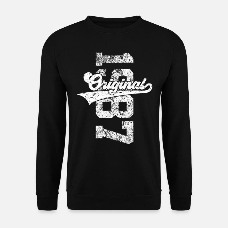 39E ANNIVERSAIRE ORIGINAL 1987 - Sweat-shirt Unisexe - noir