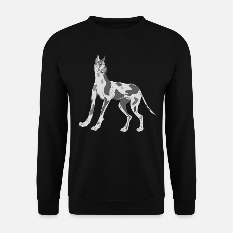 Deutsche Dogge - Unisex Pullover - Schwarz