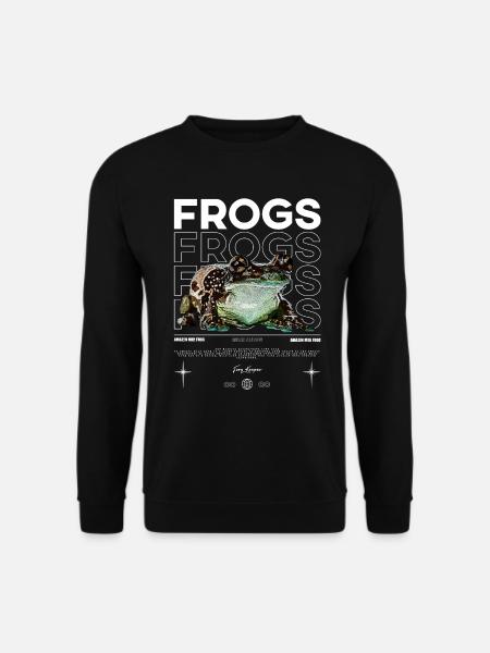 Mælkefrø Streetwear Frøholder - Unisex sweater - sort