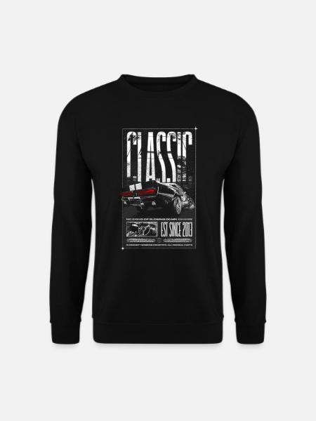 Ich bin nicht alt, ich bin ein Oldtimer, Oldtimer Jahrgang 2013 - Unisex Pullover - Schwarz