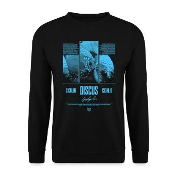 Discus Cichlidé Aquarium Fish Keeper - Sweat-shirt Unisexe - noir - Devant - Alina (178cm) & Michal (187cm)