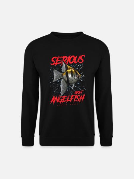 Ernsthaft mit Diskusfischen seit 2020 - Unisex Pullover - Schwarz