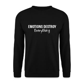 Always Stay Humble & Kind - Unisex Sweatshirt - black - Front - Alina (178cm) & Michal (187cm)