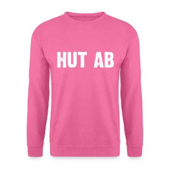 Hut Ab - Unisex Pullover - Pink - Vorne