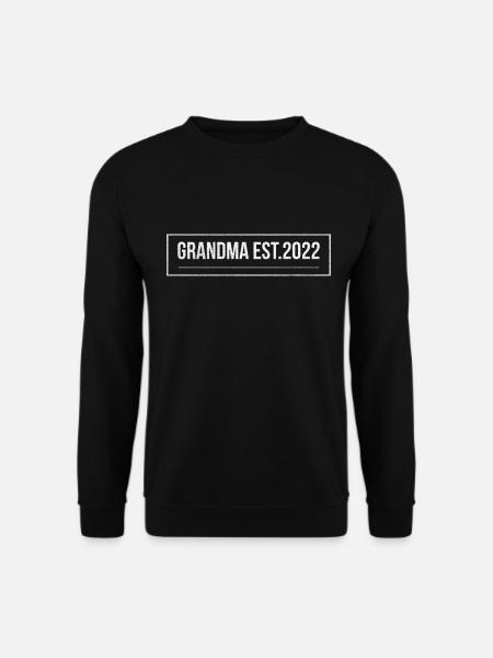Grandma Est 2022 - Unisex Sweatshirt - black