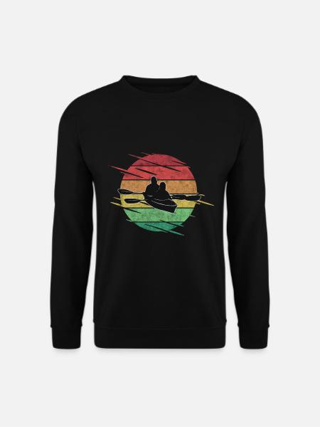 Kajak - Unisex Pullover - Schwarz