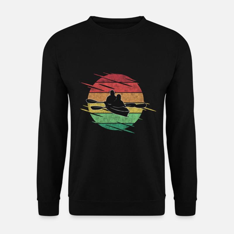 Kajak - Unisex Pullover - Schwarz