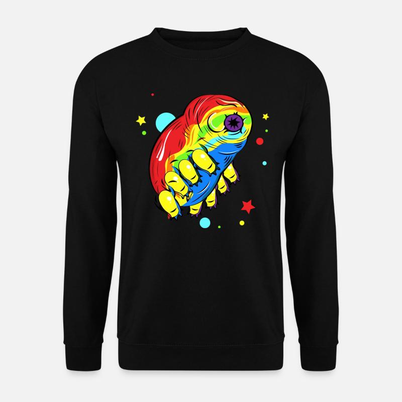 Rainbow Tardigrade - Unisex Sweatshirt - black