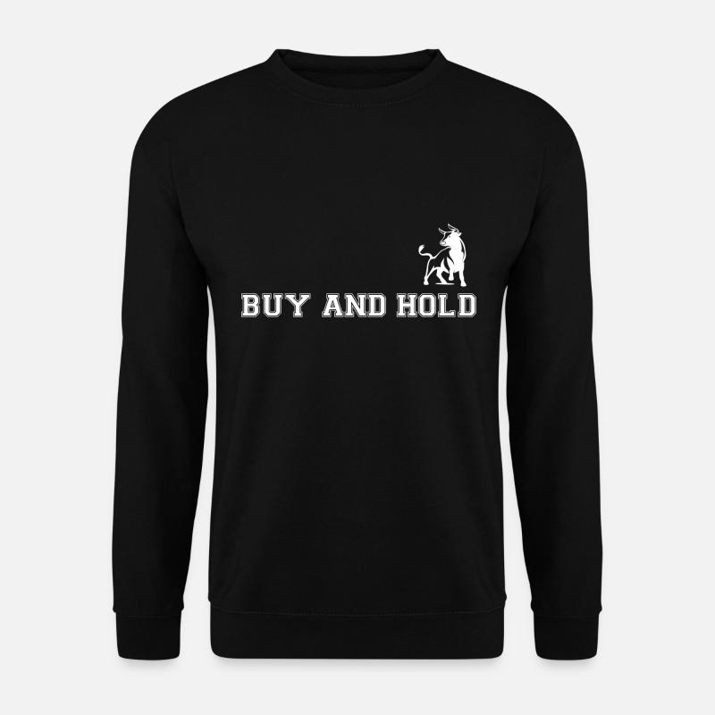 BUY AND HOLD INVEST - Unisex Pullover - Schwarz