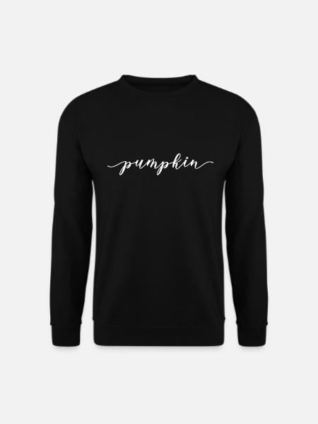 Pumpkin - Unisex Sweatshirt - black