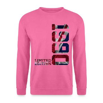 ÉDITION LIMITÉE ANGLETERRE 36E ANNIVERSAIRE 1990 UK - Sweat-shirt Unisexe - rose - Devant
