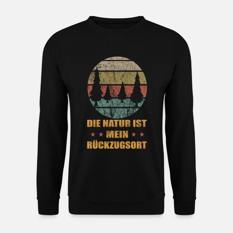 Bergsteigen - Unisex Pullover - Schwarz