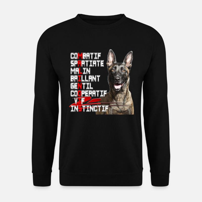 malinois - Unisex Pullover - Schwarz