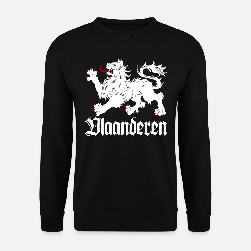 Löwe von Flandern - Unisex Pullover - Schwarz