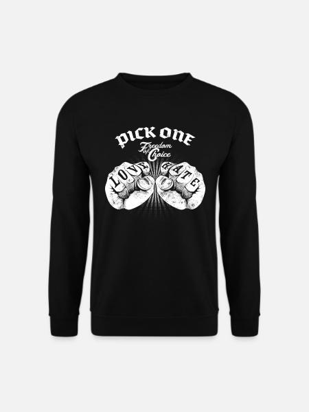 Love - Unisex Sweatshirt - black