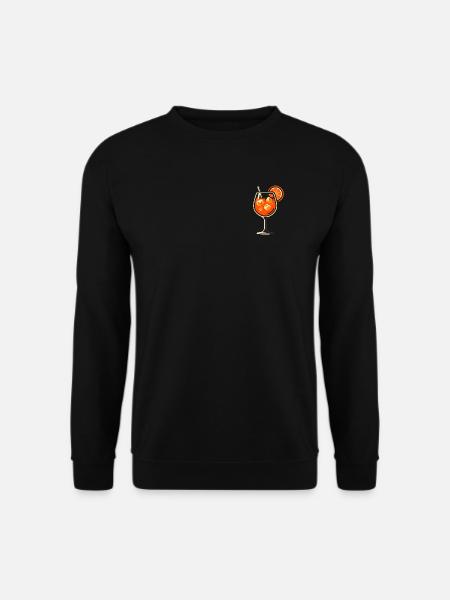 Party Spritz Glas Geschenkidee - Unisex Pullover - Schwarz
