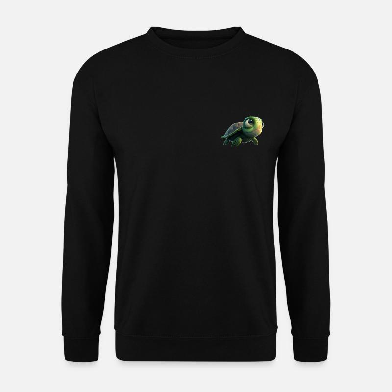Turtle - Unisex Sweatshirt - black