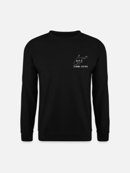 Girly Gun - Sweat-shirt Unisexe - noir