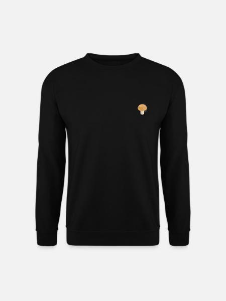mushroom - Unisex Sweatshirt - black